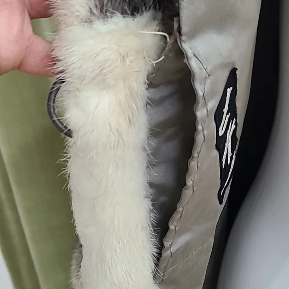 Genuine midi Fur coat - Picture 11 of 16